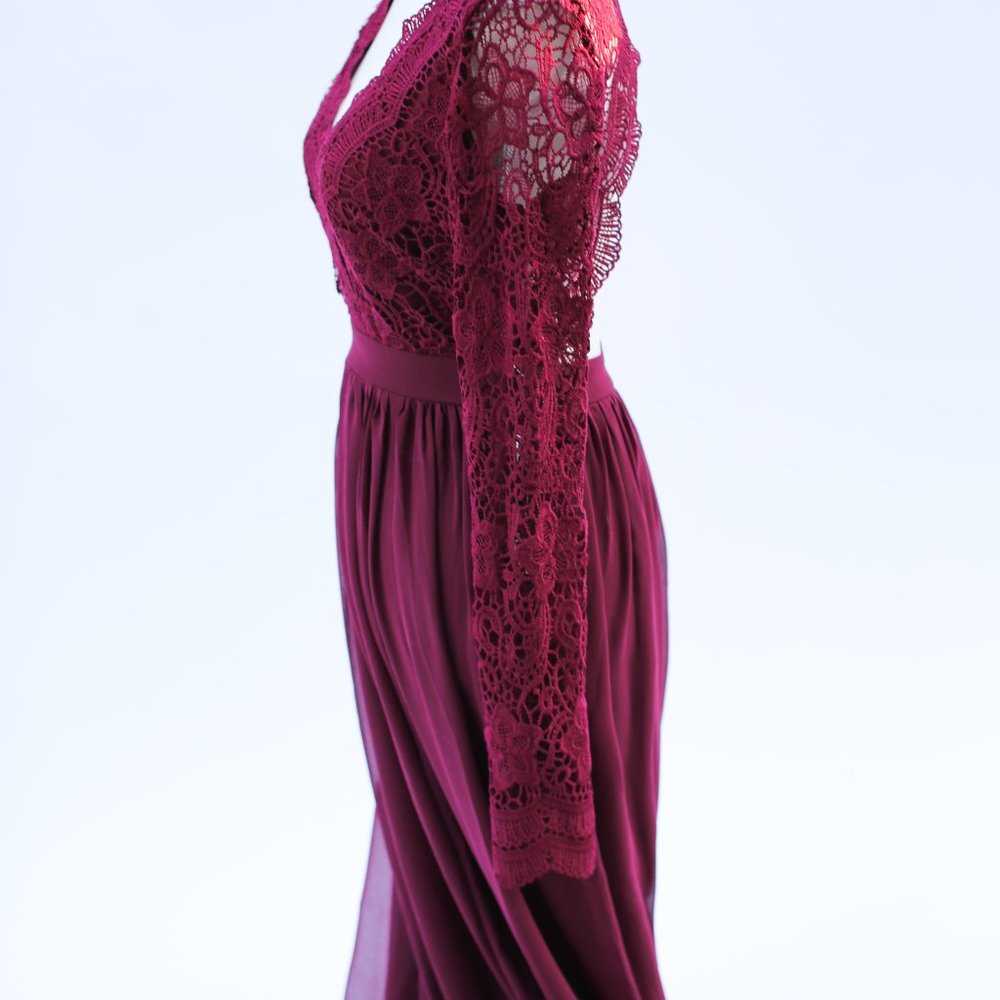 Lulus Lace Backless Dress - Picture 5 of 8